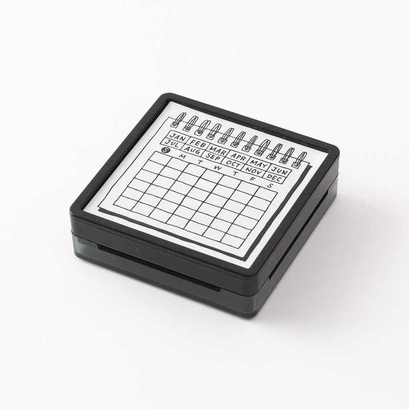 DESIGNPHIL 35399006 Midori Stamp Penetrating Stamp Calendar Pattern - Image 2